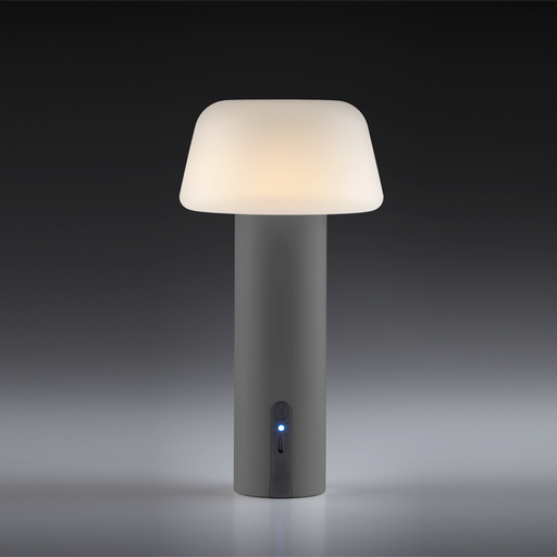 Lampada da Tavolo Pan Seal Ricaricabile LED 2W IP54 Antracite