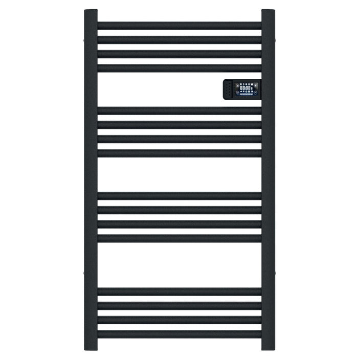 Farho Sella scaldasalviette elettrico bagno 500W nero