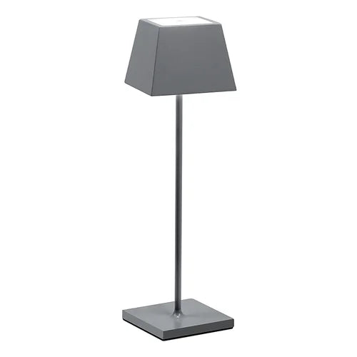 Lampada da Tavolo LED Ricaricabile Rossini Siesta Touch Dimmerabile IP54