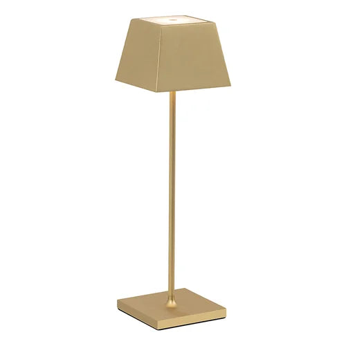 Lampada da Tavolo LED Ricaricabile Rossini Siesta Touch Dimmerabile IP54