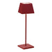 Lampada da Tavolo LED Ricaricabile Rossini Siesta Touch Dimmerabile IP54