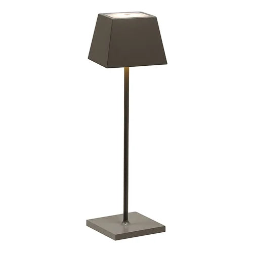 Lampada da Tavolo LED Ricaricabile Rossini Siesta Touch Dimmerabile IP54