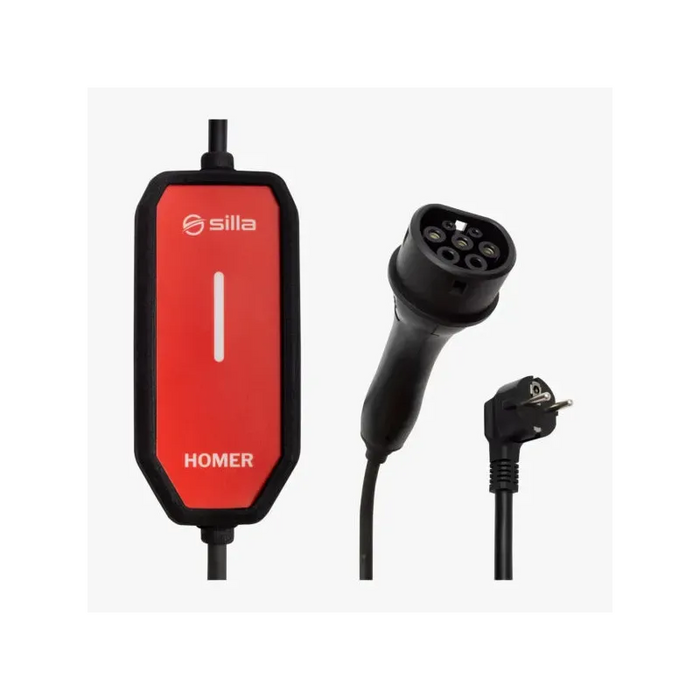 Silla Industries Homer caricatore portatile auto elettrica Type 2 Schuko