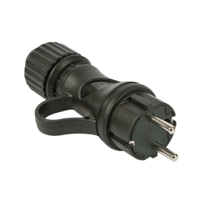 SPINA S31 2P+T 16A SMONTABILE HI-PRO, IP44, COLORE NERO