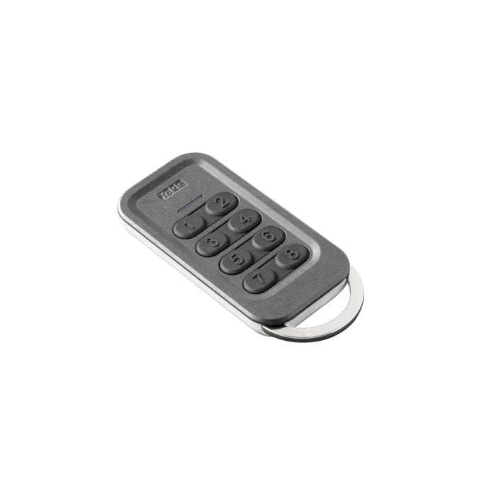 TELECOMANDO RADIO POWER SERIE DESIGN – 1/2/4/8 PULSANTI ANTRACITE PORTACHIAVI