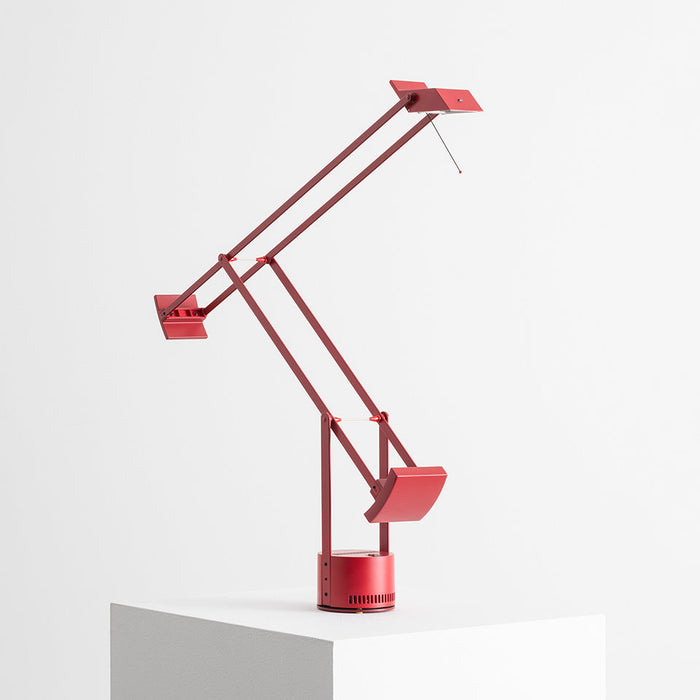 LAMPADA DA TAVOLO ARTEMIDE TIZIO LED ROSSO 3,3W 191LM IN ALLUMINIO A009060