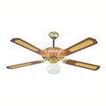 Ventilatore da Soffitto DCG 4 Pale Ø125cm con Luce e Telecomando