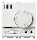 Termostato Elettronico Vimar Plana 230V da Incasso Bianco/Argento