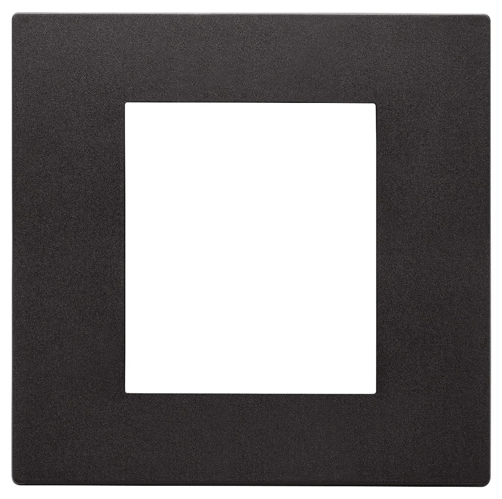 PLACCA 2 MODULI NERO VIMAR LINEA 30642.02 — risparmioelettrico