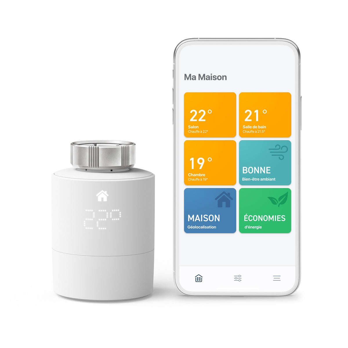 Tado Kit di Base Valvola Termostatica Intelligente V3+