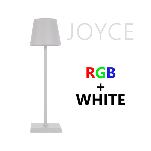 Lampada da Tavolo LED Ricaricabile Alcapower Joyce RGB+W 270lm IP54