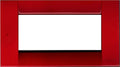Placca Vimar Idea Classic Rosso 4 Moduli