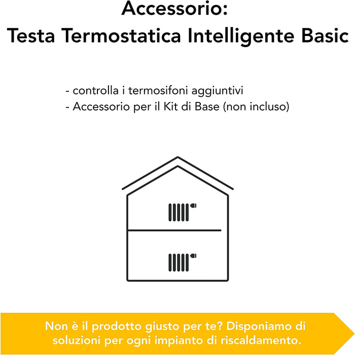 TESTA TERMOSTATICA TADO BASIC SINGOLA DUO PACK 4260328612002