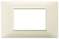Placca Vimar Plana 3 Moduli Beige