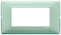 Placca Vimar Plana 4 Moduli Reflex Menta