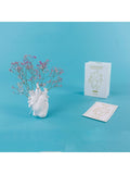 Vaso Seletti Love in Bloom in Porcellana 16,5x9x25cm
