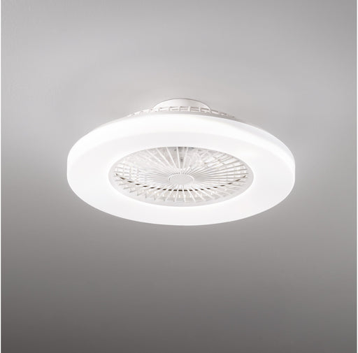 Ventilatore a Plafone Perenz Ring Bianco con Luce 40W CCT Ø58cm