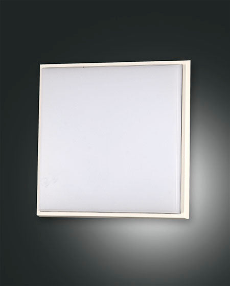 Plafoniera LED Fabas Luce Desdy 23W 2700lm Warm White Bianca IP54